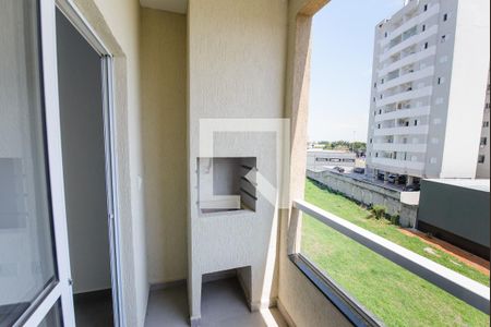 Varanda da Sala de apartamento para alugar com 2 quartos, 60m² em Granja Daniel, Taubaté
