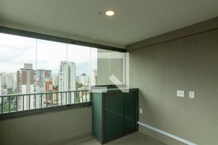 Varanda de kitnet/studio para alugar com 1 quarto, 32m² em Vila Olímpia, São Paulo