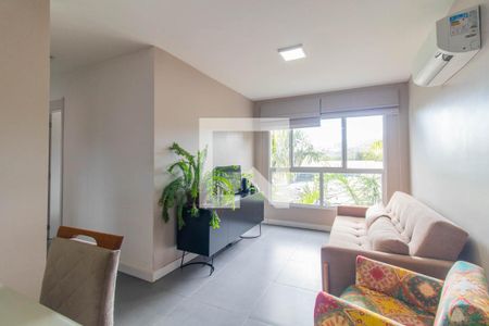 Sala de apartamento à venda com 3 quartos, 71m² em Cavalhada, Porto Alegre