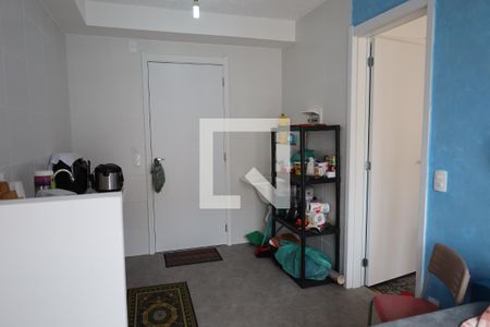 Sala/Cozinha de apartamento à venda com 1 quarto, 28m² em Socorro, São Paulo