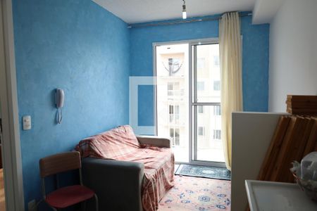 Sala/Cozinha de apartamento à venda com 1 quarto, 28m² em Socorro, São Paulo