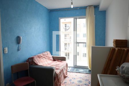 Sala/Cozinha de apartamento à venda com 1 quarto, 28m² em Socorro, São Paulo