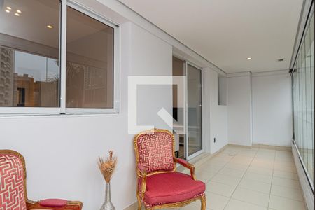 Varanda da Sala de apartamento à venda com 1 quarto, 55m² em Cerqueira César, São Paulo