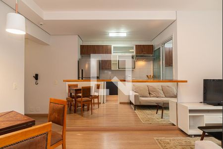 Sala de apartamento à venda com 1 quarto, 55m² em Cerqueira César, São Paulo