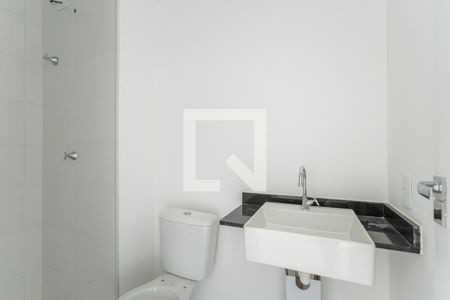 Banheiro de kitnet/studio à venda com 1 quarto, 25m² em Vila Olímpia, São Paulo