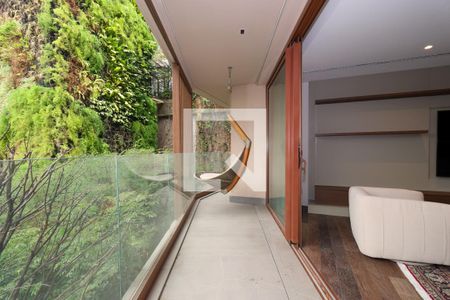 Varanda da Sala de apartamento à venda com 2 quartos, 158m² em Cidade Jardim, São Paulo