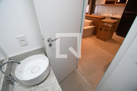 Lavabo de apartamento à venda com 1 quarto, 55m² em Nova Campinas, Campinas