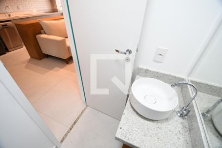 Lavabo de apartamento para alugar com 1 quarto, 50m² em Nova Campinas, Campinas