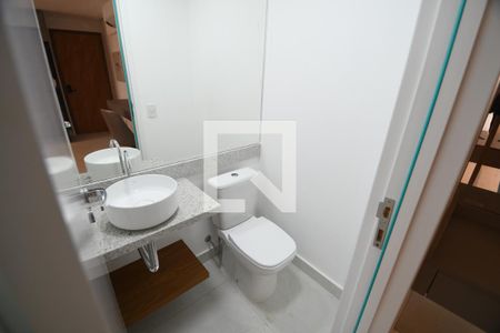 Lavabo de apartamento para alugar com 1 quarto, 50m² em Nova Campinas, Campinas