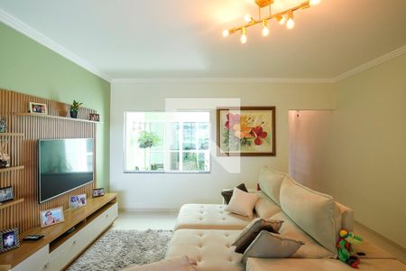 Sala de casa à venda com 3 quartos, 197m² em Santa Maria, São Caetano do Sul