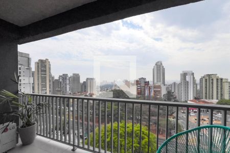 Varanda de kitnet/studio para alugar com 1 quarto, 25m² em Vila Mariana, São Paulo
