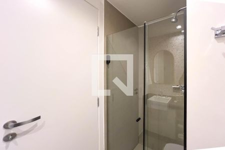 Banheiro de kitnet/studio para alugar com 1 quarto, 25m² em Vila Mariana, São Paulo