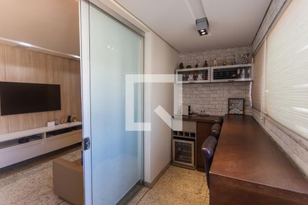 Varanda da Sala de apartamento à venda com 3 quartos, 72m² em Serra, Belo Horizonte