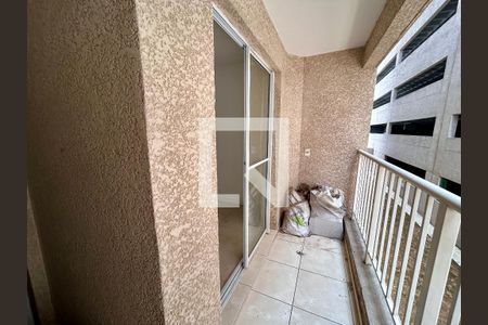 Varanda da Sala de apartamento para alugar com 2 quartos, 47m² em Vila Itapegica, Guarulhos