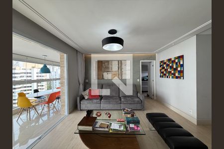 Sala de apartamento à venda com 3 quartos, 145m² em Campo Belo, São Paulo