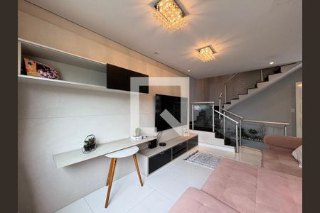 Sala de casa à venda com 3 quartos, 142m² em Parque Oratório, Santo André