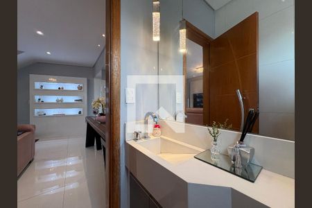 Lavabo de casa à venda com 3 quartos, 142m² em Parque Oratório, Santo André