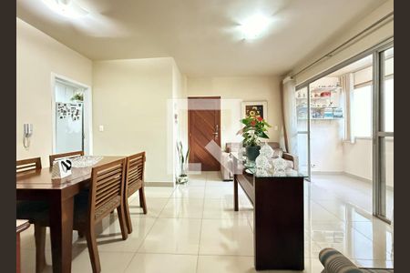 Sala de apartamento à venda com 3 quartos, 86m² em Buritis, Belo Horizonte