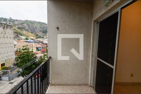 Varanda da Sala de apartamento à venda com 2 quartos, 56m² em Andaraí, Rio de Janeiro