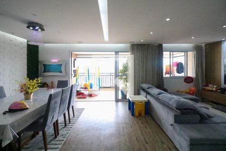 Sala de apartamento à venda com 3 quartos, 128m² em Mauá, São Caetano do Sul