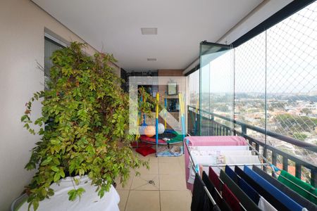 Varanda gourmet de apartamento à venda com 3 quartos, 128m² em Mauá, São Caetano do Sul