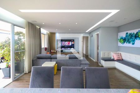 Sala de apartamento à venda com 3 quartos, 128m² em Mauá, São Caetano do Sul