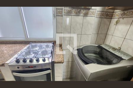 Cozinha de apartamento para alugar com 2 quartos, 102m² em José Menino, Santos