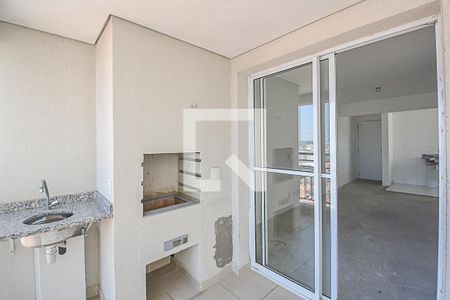 Varanda gourmet de apartamento à venda com 3 quartos, 59m² em Vila Goncalves, São Bernardo do Campo