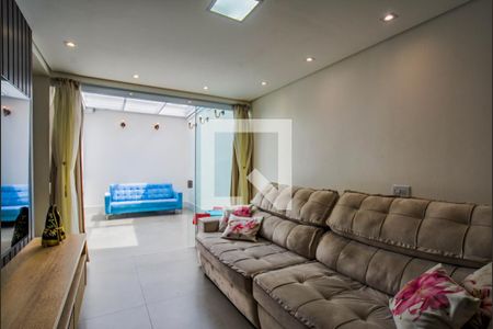 Sala de casa de condomínio para alugar com 3 quartos, 150m² em Vila Metalúrgica, Santo André