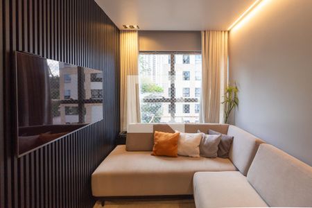 Sala de Estar de apartamento à venda com 3 quartos, 73m² em Usina Piratininga, São Paulo