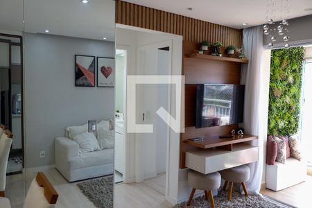 Sala de apartamento à venda com 2 quartos, 52m² em Jardim Roberto, Osasco