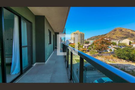 Varanda de apartamento à venda com 2 quartos, 75m² em Recreio dos Bandeirantes, Rio de Janeiro