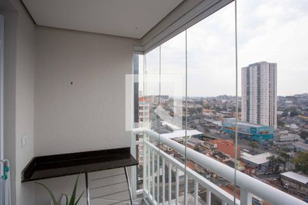 Varanda da Sala de apartamento à venda com 2 quartos, 56m² em Centro, Diadema