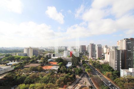 Vista de kitnet/studio para alugar com 1 quarto, 35m² em Indianópolis, São Paulo
