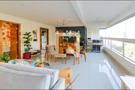 Sala de apartamento à venda com 4 quartos, 136m² em Luxemburgo, Belo Horizonte