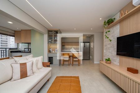 Sala de apartamento à venda com 3 quartos, 89m² em Jardim Prudência, São Paulo