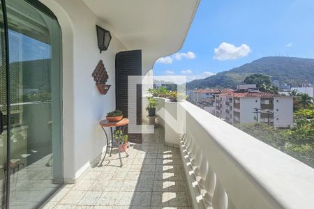 Varanda de apartamento para alugar com 2 quartos, 144m² em Centro, Guarujá