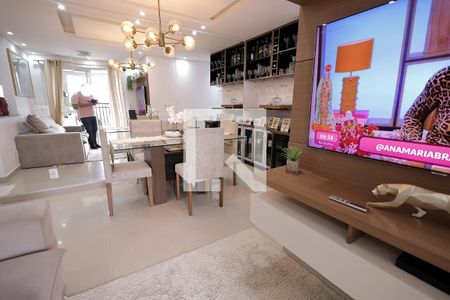 Sala de apartamento à venda com 2 quartos, 64m² em Silveira, Santo André