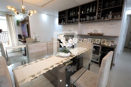 Sala de Jantar de apartamento à venda com 2 quartos, 64m² em Silveira, Santo André