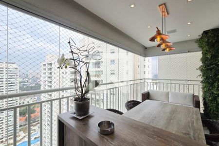 Sacada da Sala de apartamento à venda com 3 quartos, 123m² em Centro, São Bernardo do Campo