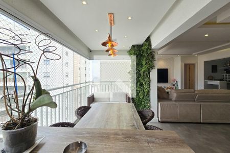 Sacada da Sala de apartamento à venda com 3 quartos, 123m² em Centro, São Bernardo do Campo