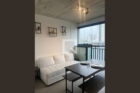 Sala de apartamento para alugar com 1 quarto, 33m² em Bom Retiro, São Paulo