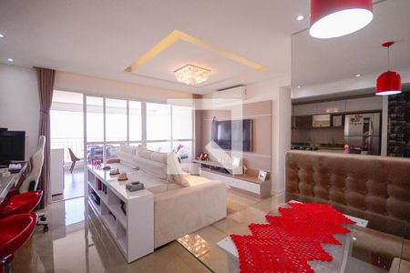 Sala  de apartamento à venda com 2 quartos, 96m² em Vila Brasilio Machado, São Paulo