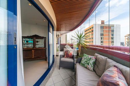 Varanda da Sala de apartamento para alugar com 4 quartos, 209m² em Vila Bastos, Santo André