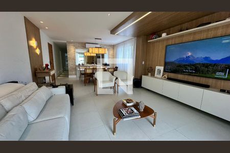 Sala de apartamento à venda com 4 quartos, 155m² em Recreio dos Bandeirantes, Rio de Janeiro