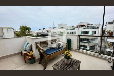 Varanda de apartamento à venda com 4 quartos, 155m² em Recreio dos Bandeirantes, Rio de Janeiro