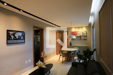 Sala de apartamento à venda com 4 quartos, 200m² em Sagrada Família, Belo Horizonte