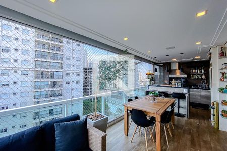 Varanda da Sala de apartamento à venda com 3 quartos, 155m² em Mooca, São Paulo