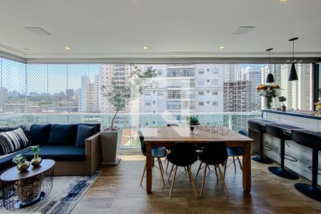 Varanda da Sala de apartamento à venda com 3 quartos, 155m² em Mooca, São Paulo