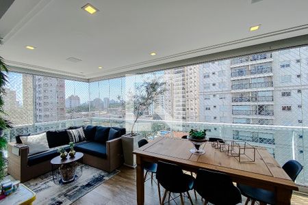 Varanda da Sala de apartamento à venda com 3 quartos, 155m² em Mooca, São Paulo